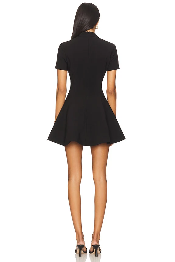 Zephyra Collar Mini Dress