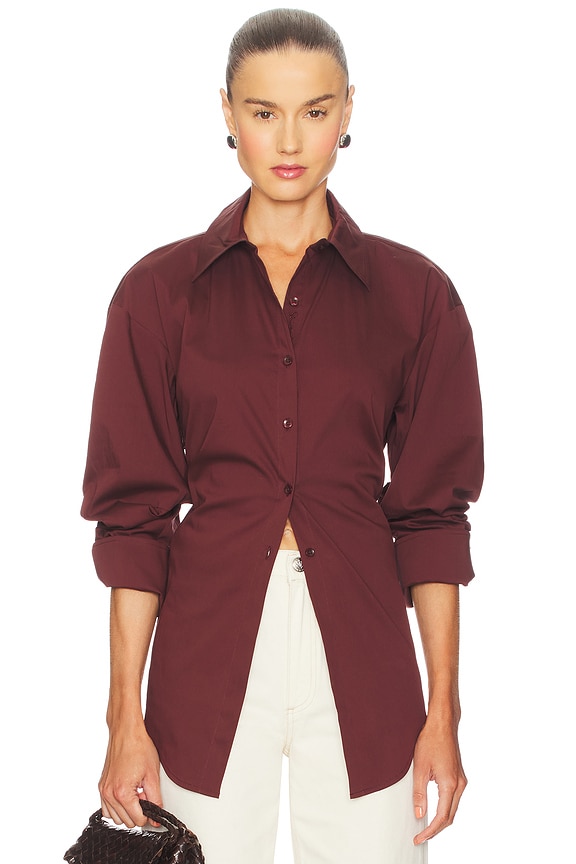 Loch Poplin Button Up Shirt