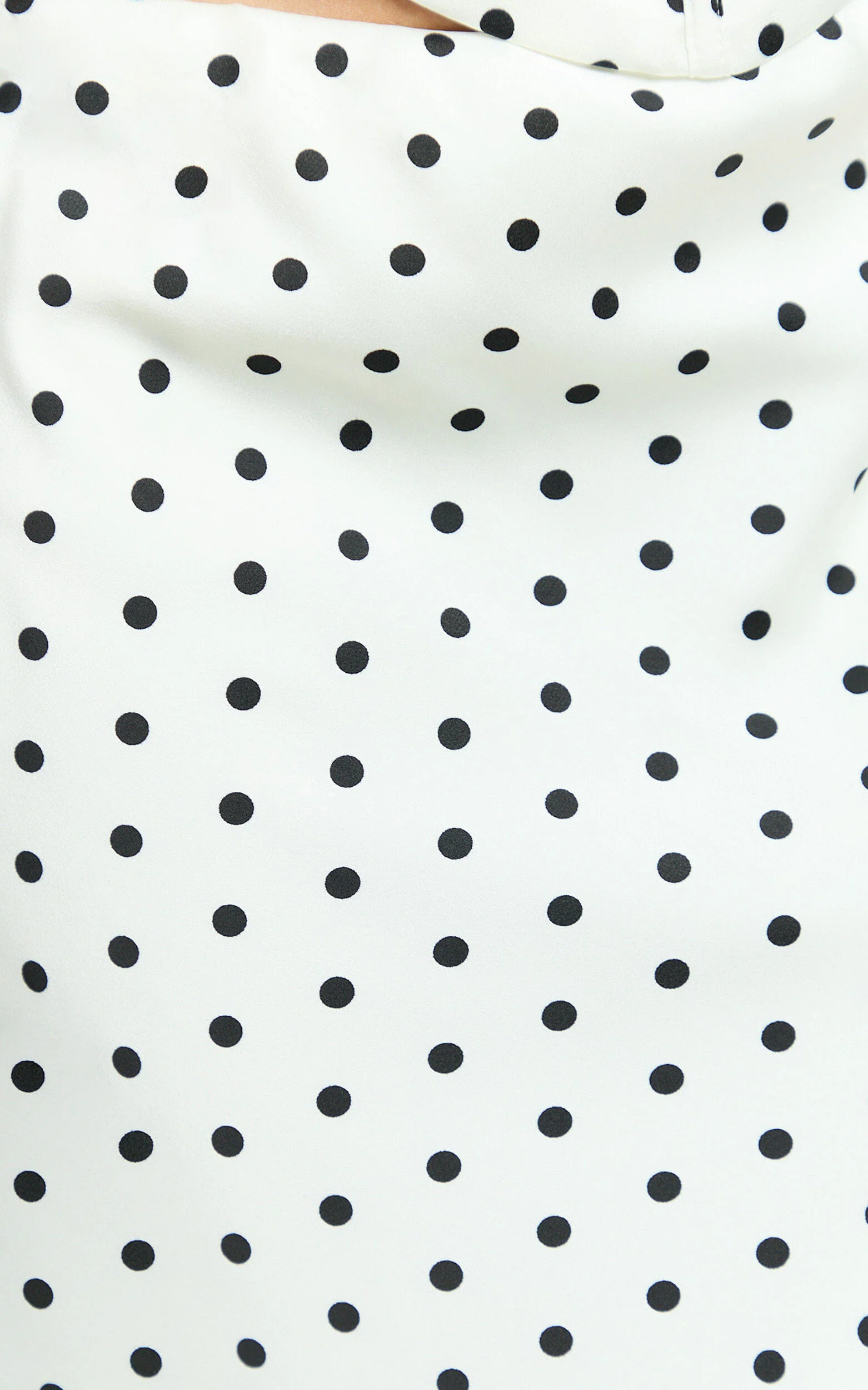 Runaway The Label - Karlita Midi Skirt in White Polka