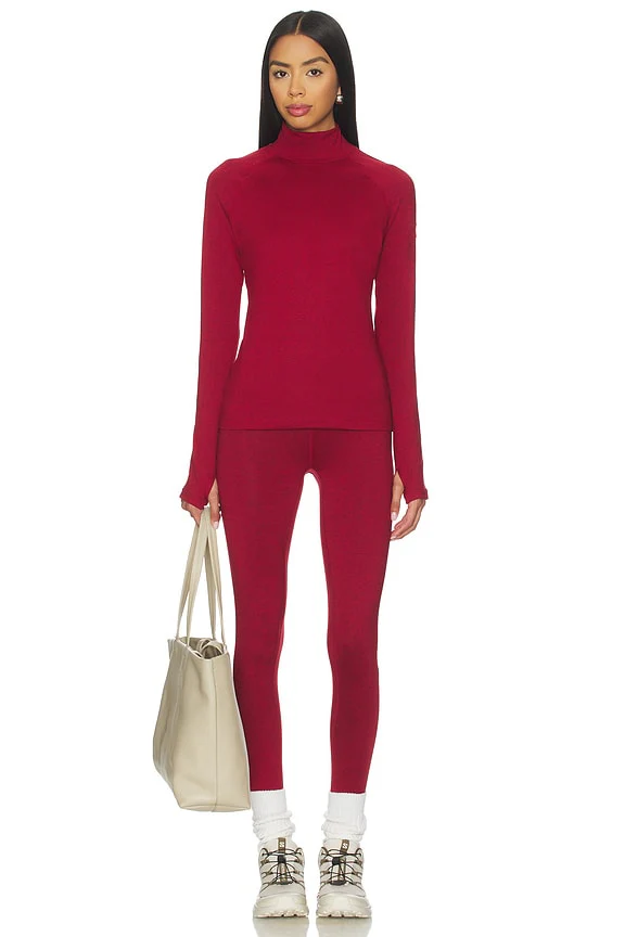 Always Warm Mock Neck Baselayer Top