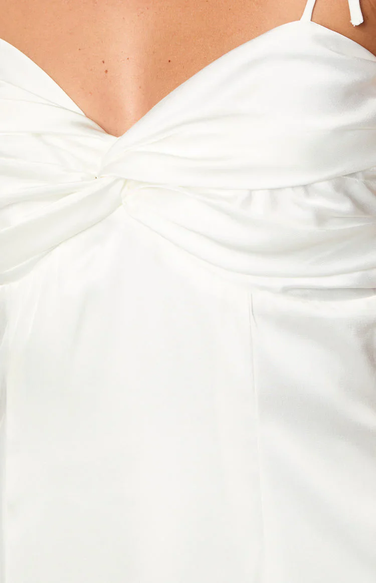 Fifi White Mini Dress