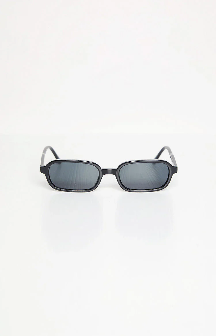 Otra Eyewear Frankie Black Rectangle Sunglasses