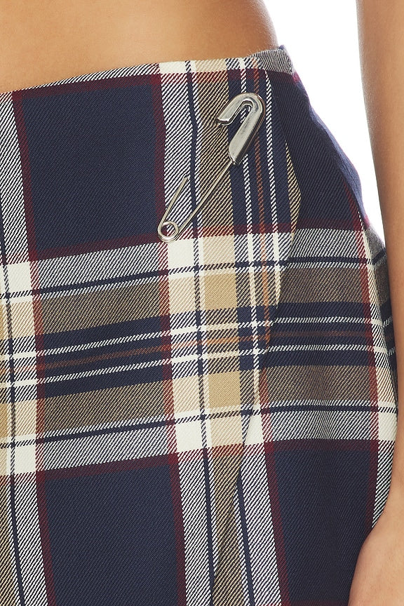 X Amelia Gray Checkmate Skirt