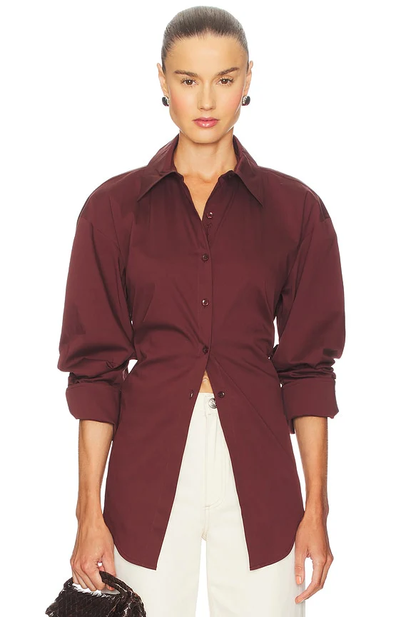 Loch Poplin Button Up Shirt