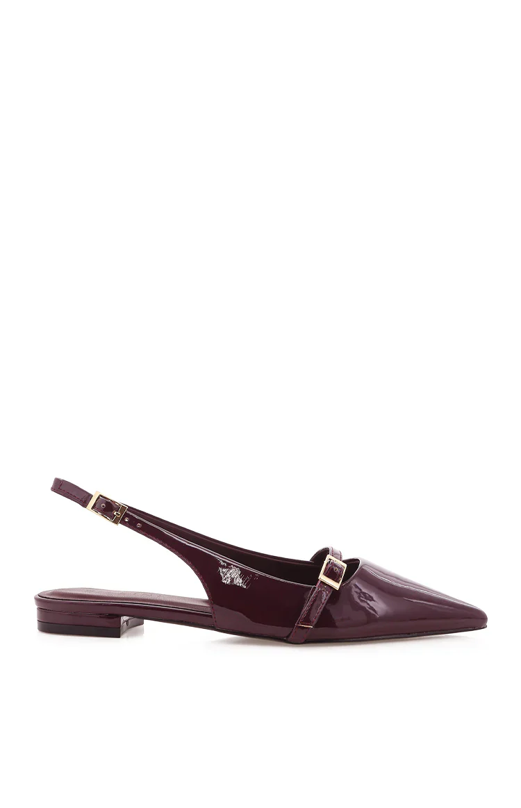 Billini Ilie Mulberry Patent Mules