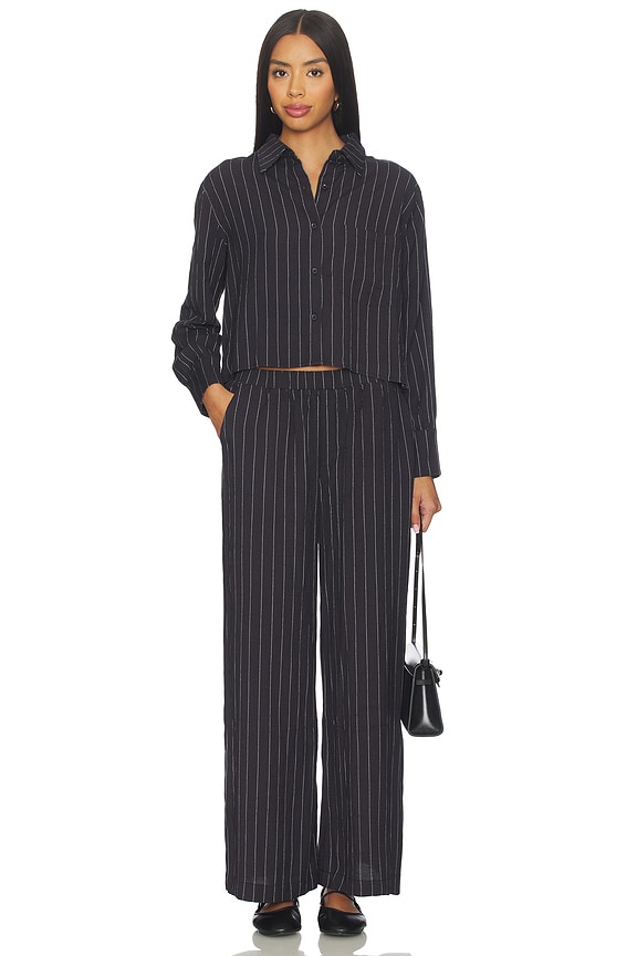 Boxy Button Front Shirt