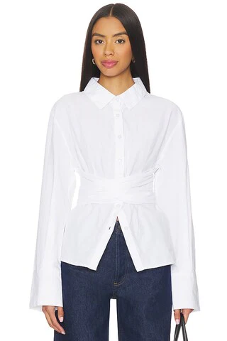 Teigan Cinched Button Shirt