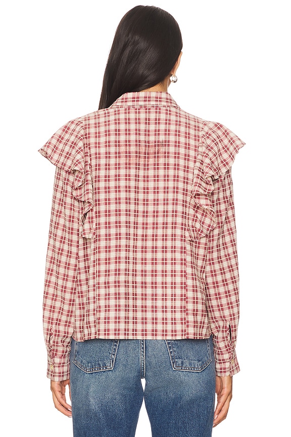 Dru Ruffle Front Blouse