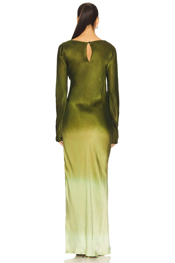 Fluid Drape Maxi Dress