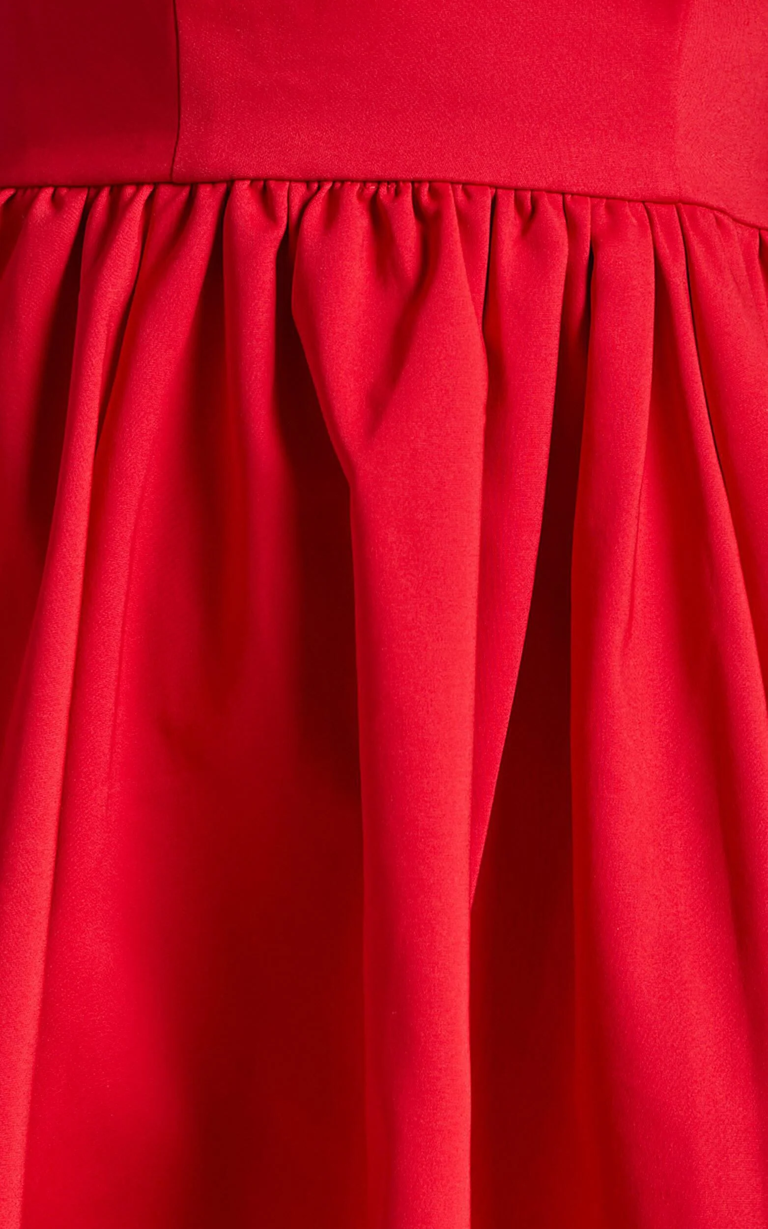 You Got Nothing To Prove Mini Dress - Strappy A-line Dress in Red