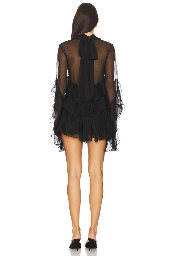 Anyssa Ruffle Mini Dress