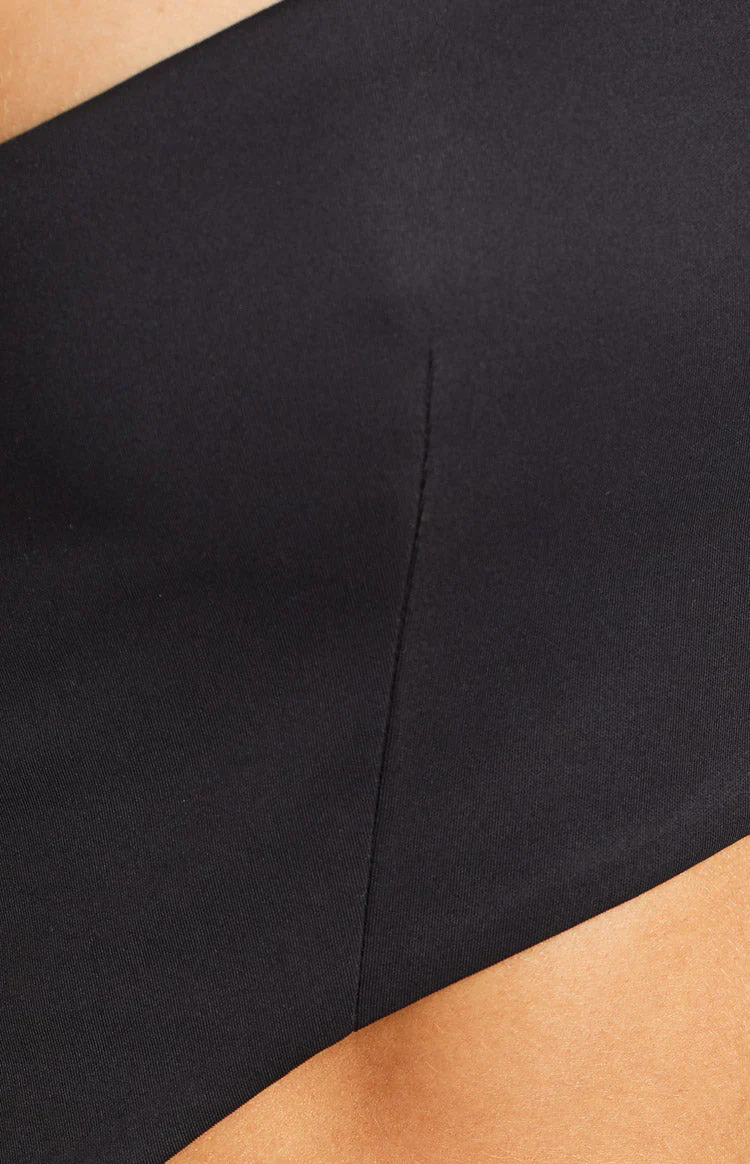 Simone Black Cut Out Maxi Dress