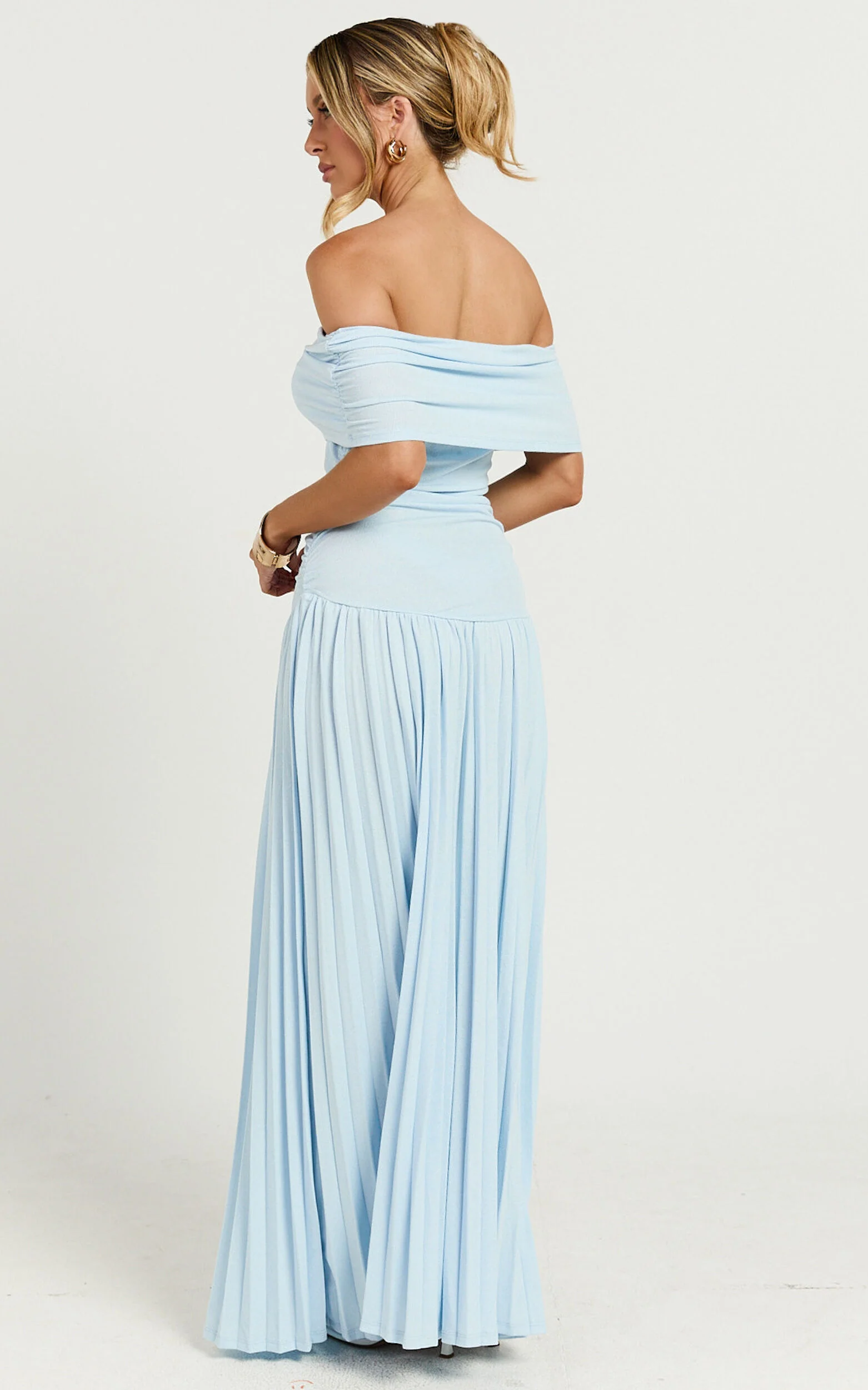 Lioness - Field of Dreams Maxi Dress in Soft Blue