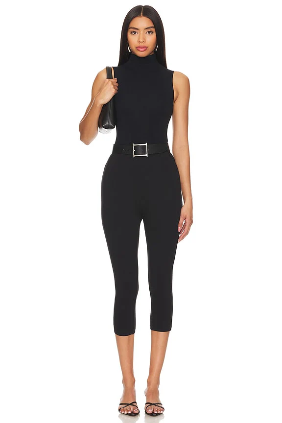 Ballet Seamless Mockneck Thong Bodysuit