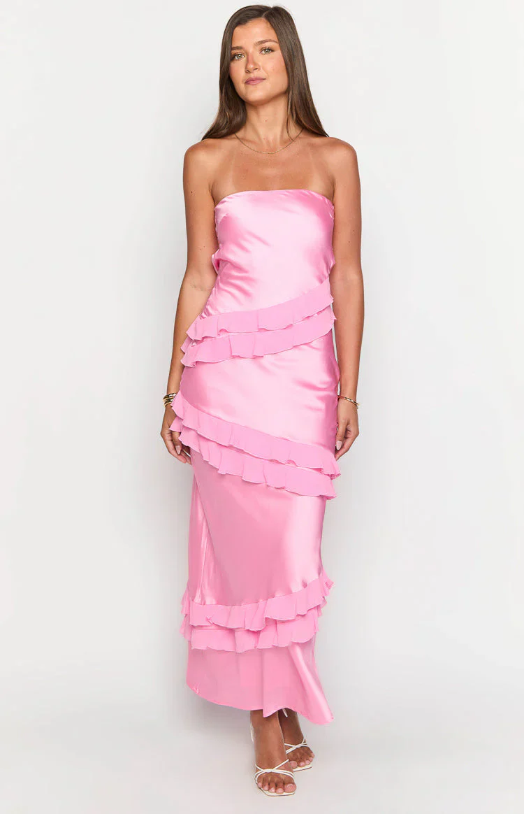 Sosa Pink Maxi Dress