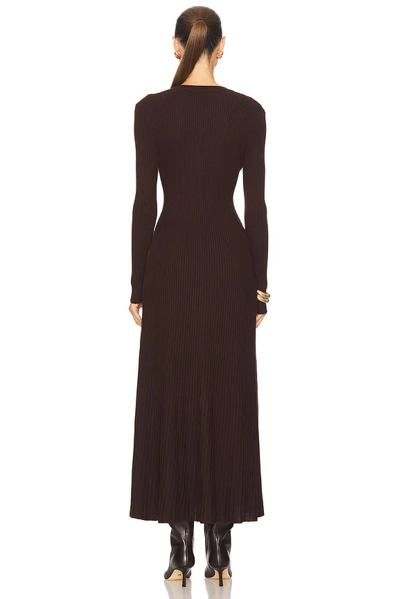 Hattie Knit Midi Dress