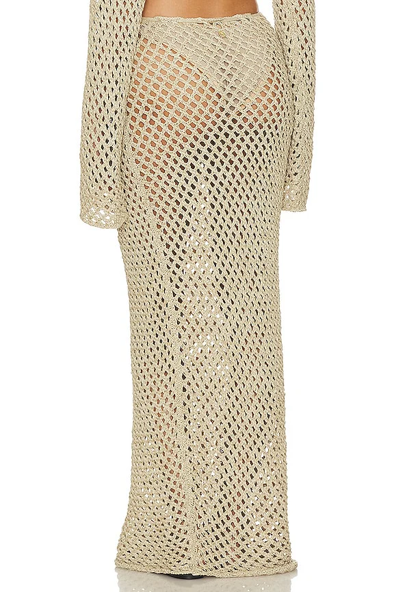 Magen Knit Maxi Skirt