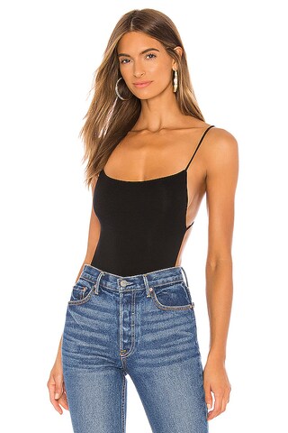 DNA Solid String Back Bodysuit