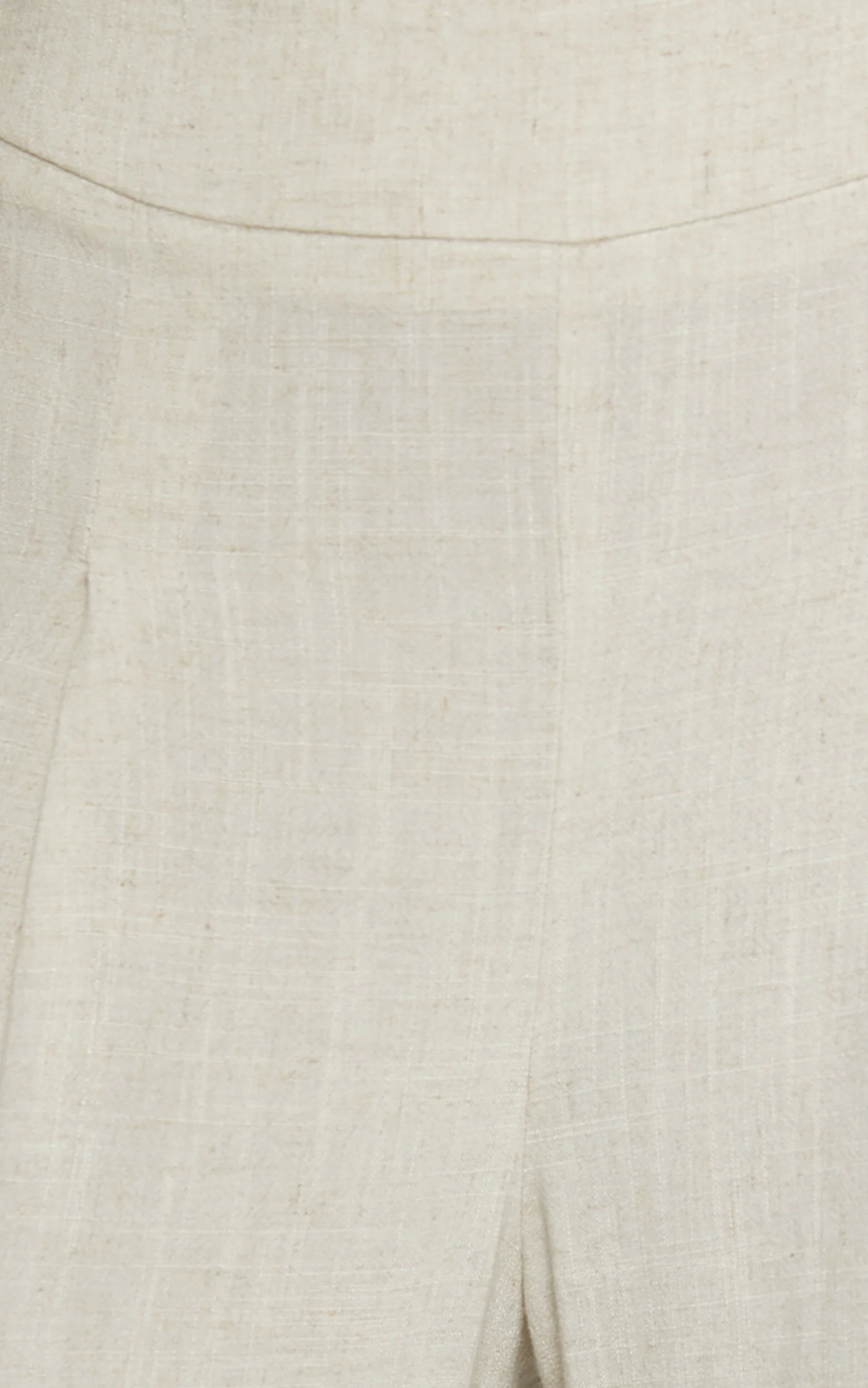 Alina Pants - Linen High Waisted Wide Leg Relaxed Pants in Natural