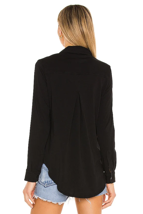 Light Weight Jersey Button Up