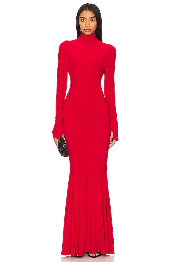 x REVOLVE Turtle Fishtail Gown