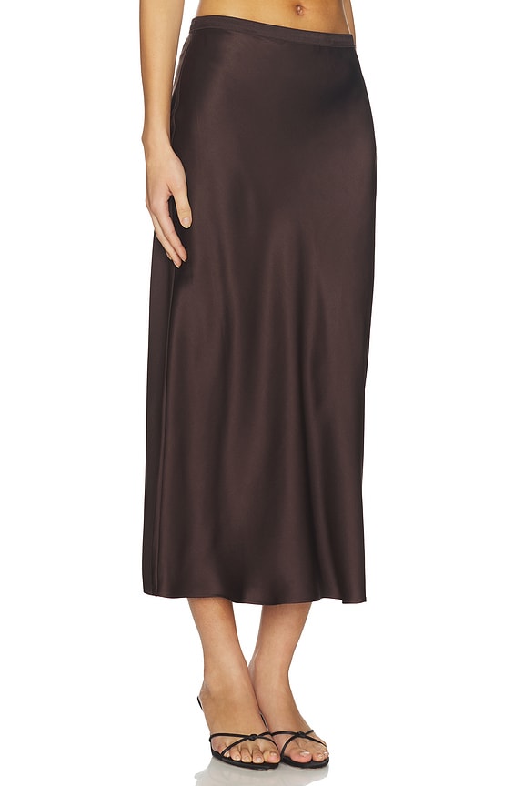 Bar Silk Skirt