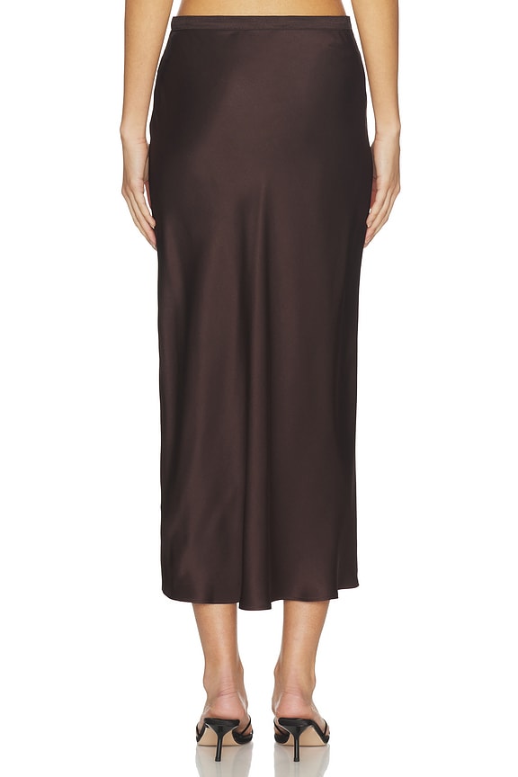 Bar Silk Skirt