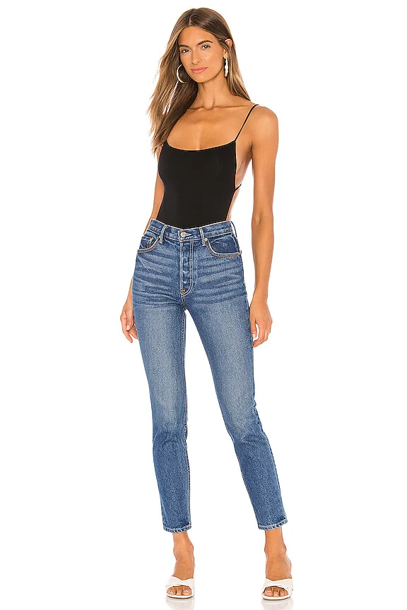 DNA Solid String Back Bodysuit