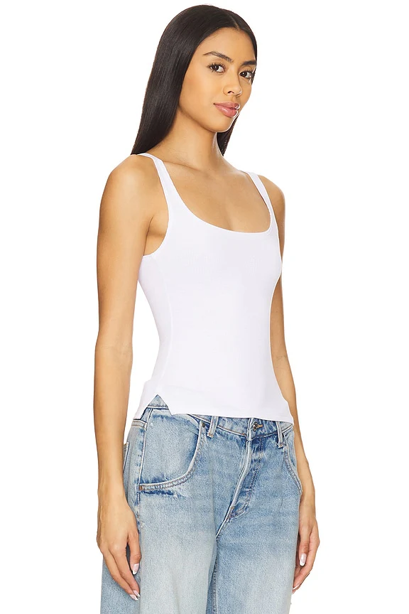 Scoop Ribbed Tank