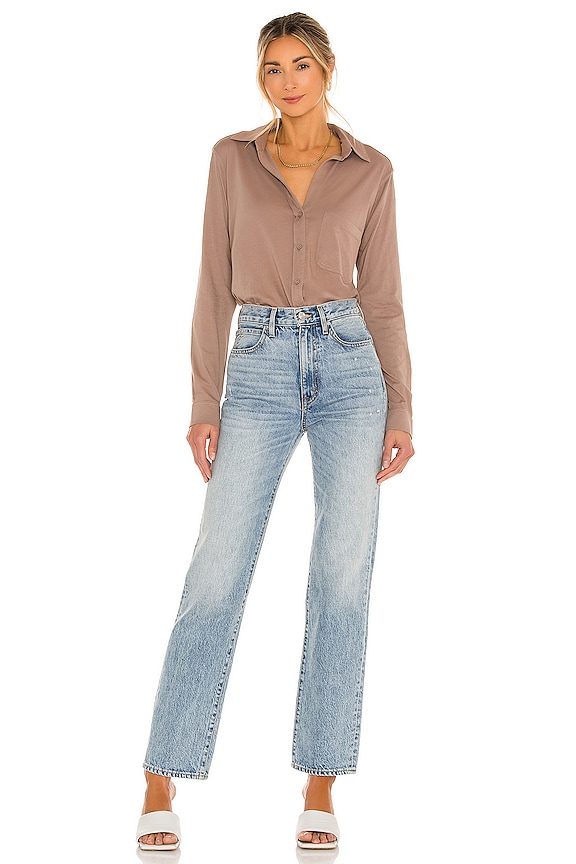 Light Weight Jersey Button Up