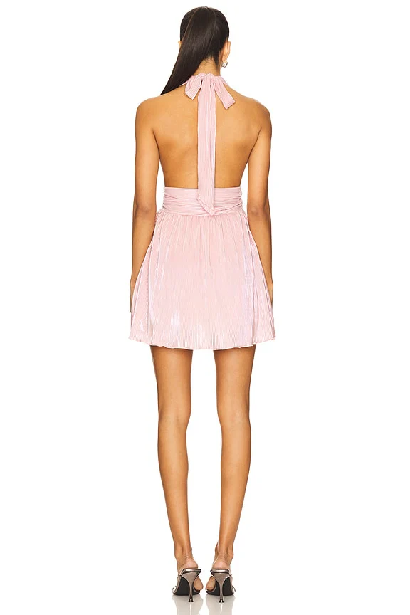 Palmer Mini Halter Dress