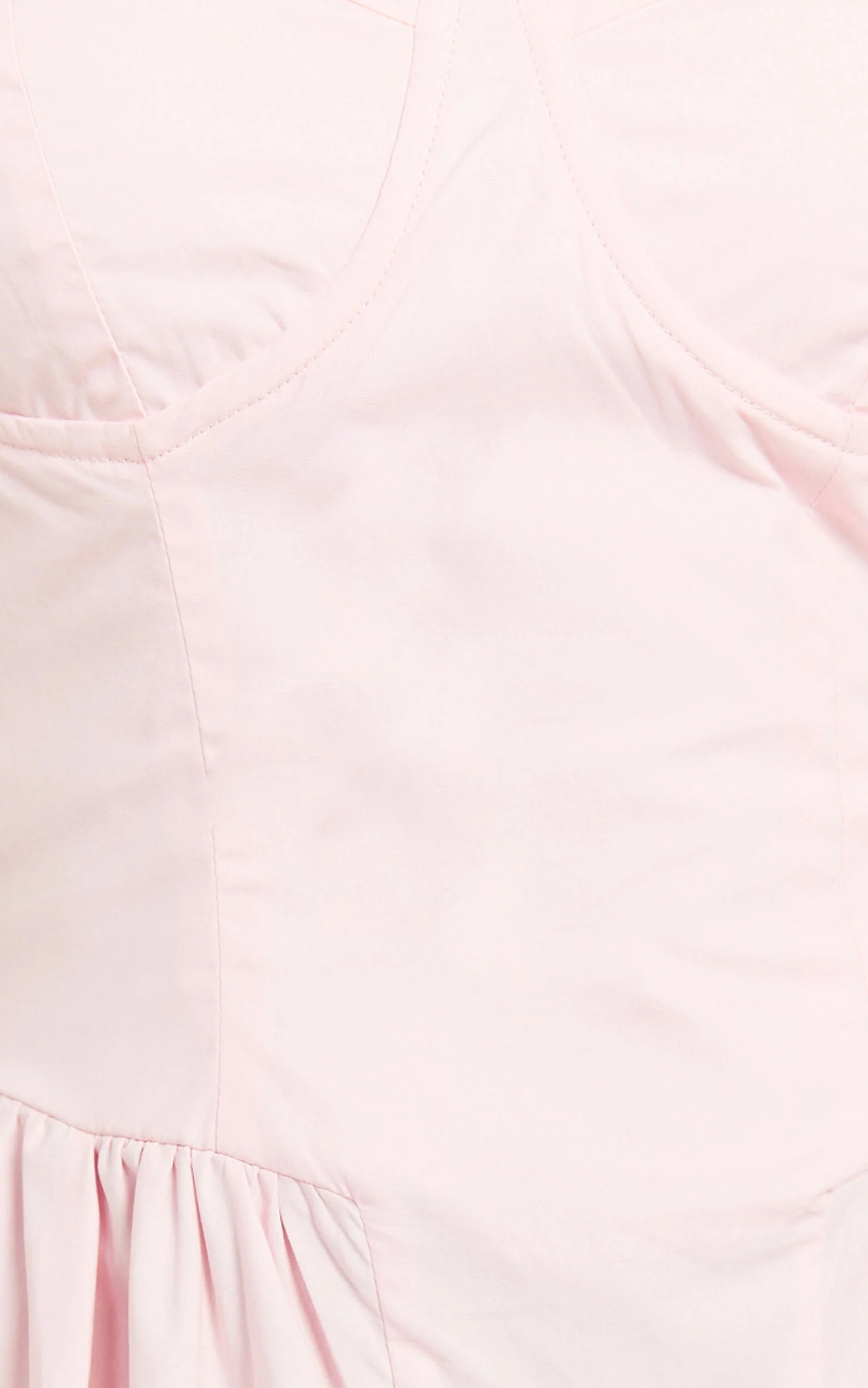 Mhissa Midi Dress - Sweetheart Neck  Fit & Flare Dress in Pink