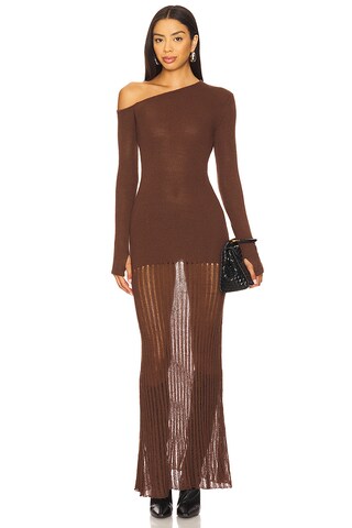 Greta One Shoulder Maxi Dress