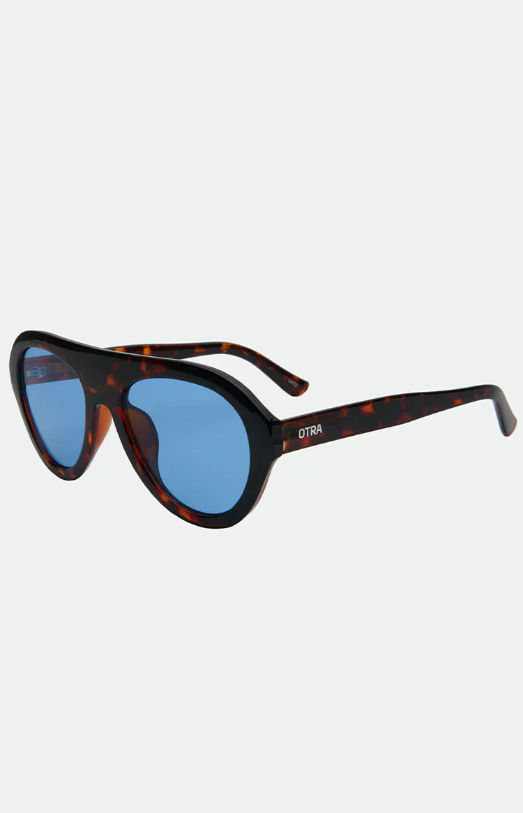 Otra Eyewear Maddy Tortoiseshell Aviator Sunglasses
