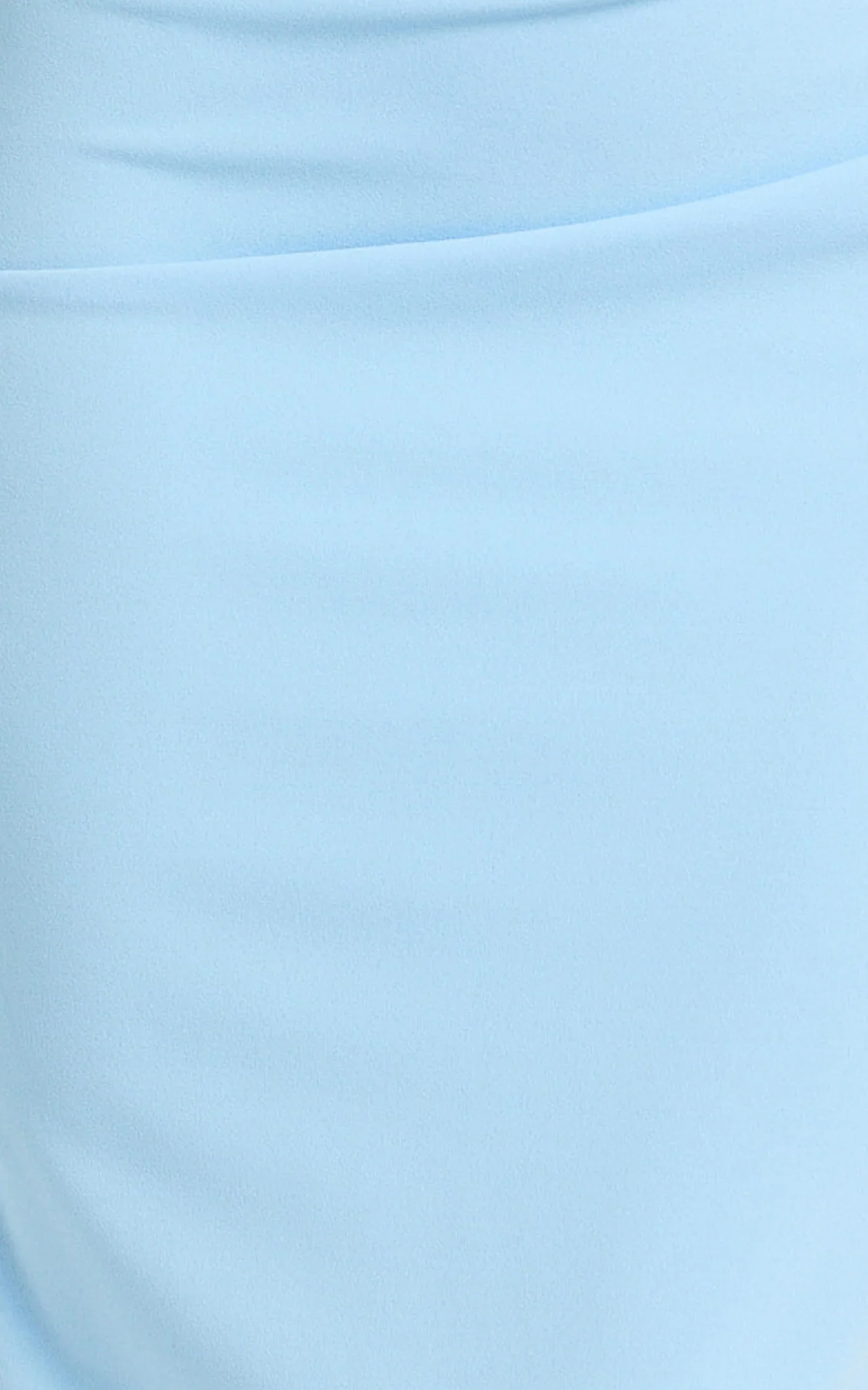 Criselda Maxi Dress - One Shoulder Maxi Dress in Blue