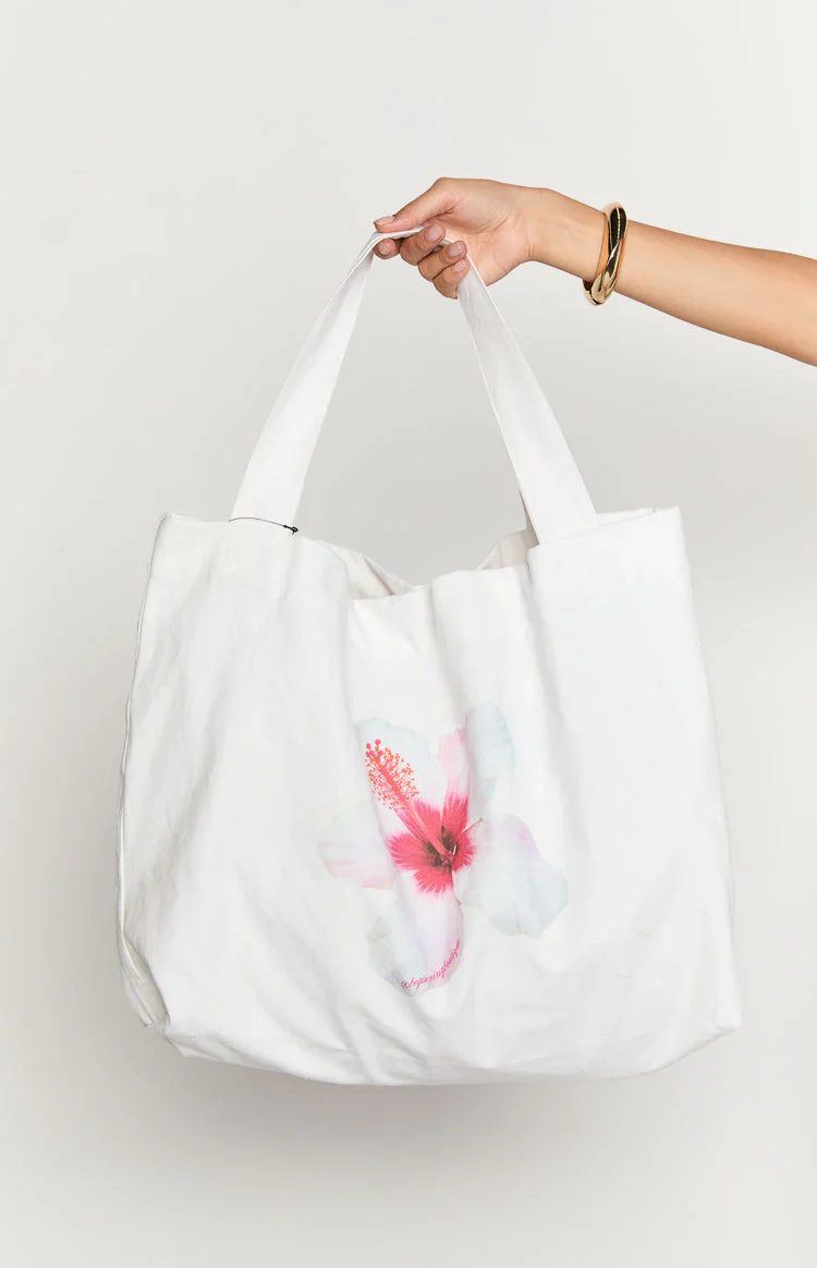Hibiscus Tote Bag