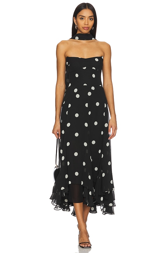 Monterey Dress With Scarf