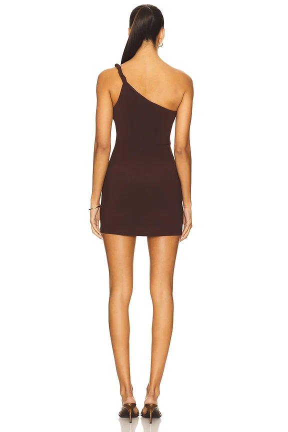 Ariven Asymmetric Mini Dress