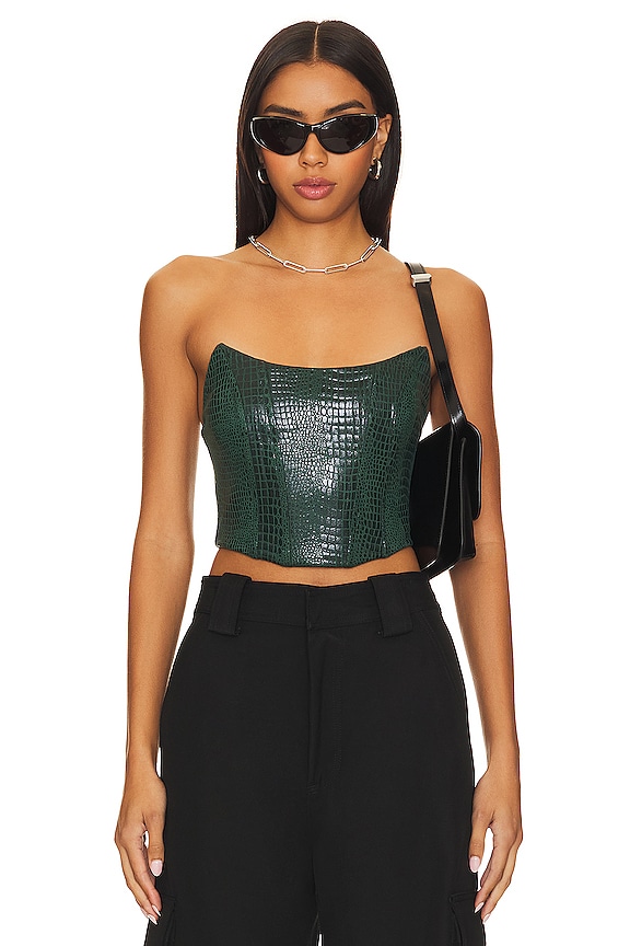 Tawny Faux Suede Top