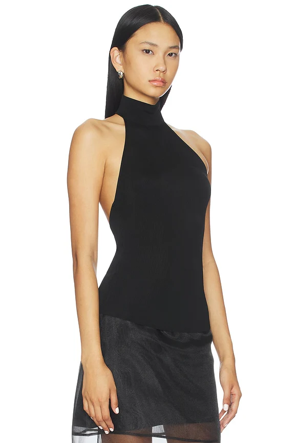 Claudette Halter Knit Top