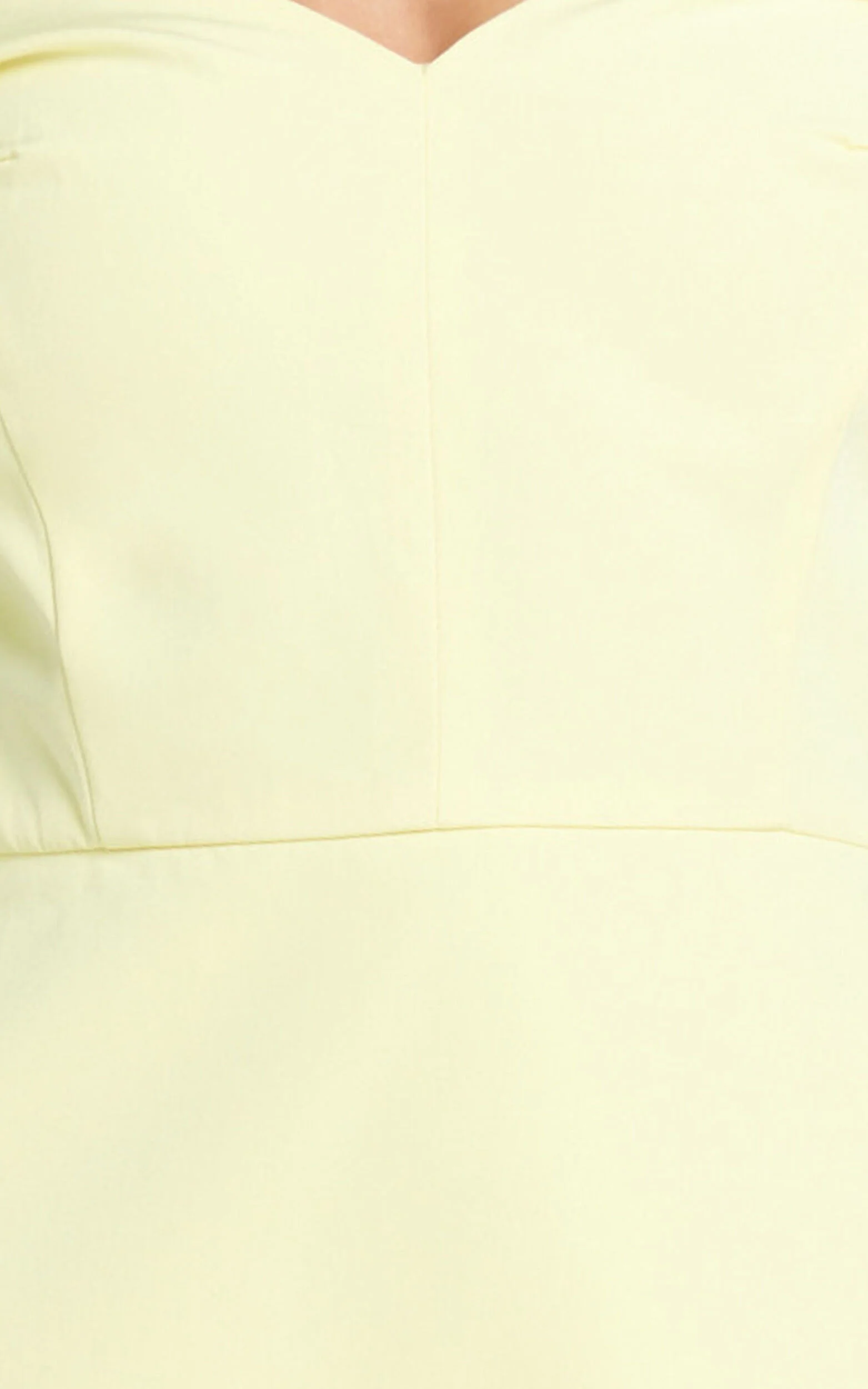 Izara Mini Dress - Off Shoulder Pleated Dress in Lemon