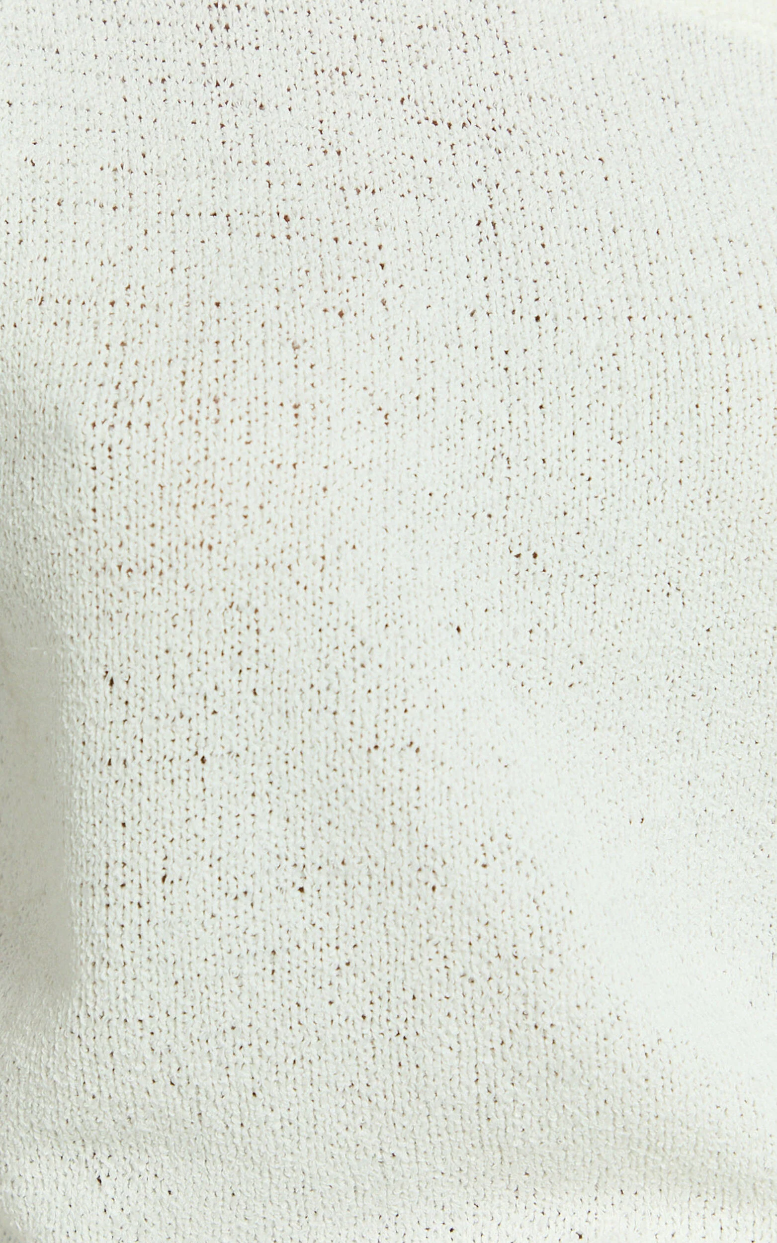 Marilou Top - Knit Off Shoulder Top in White