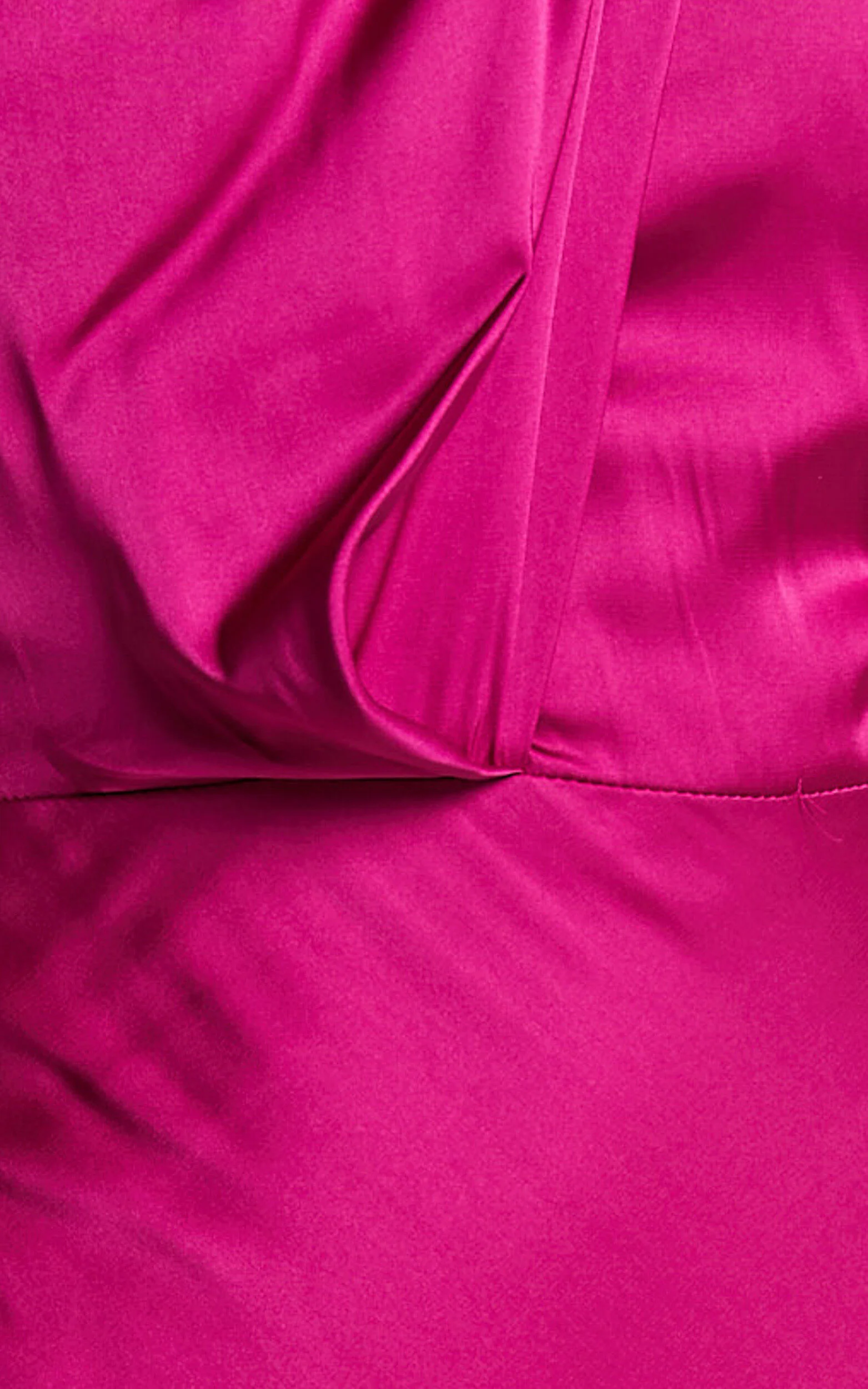 Carmella Midi Dress - One Shoulder Twist Detail Dress in Grape