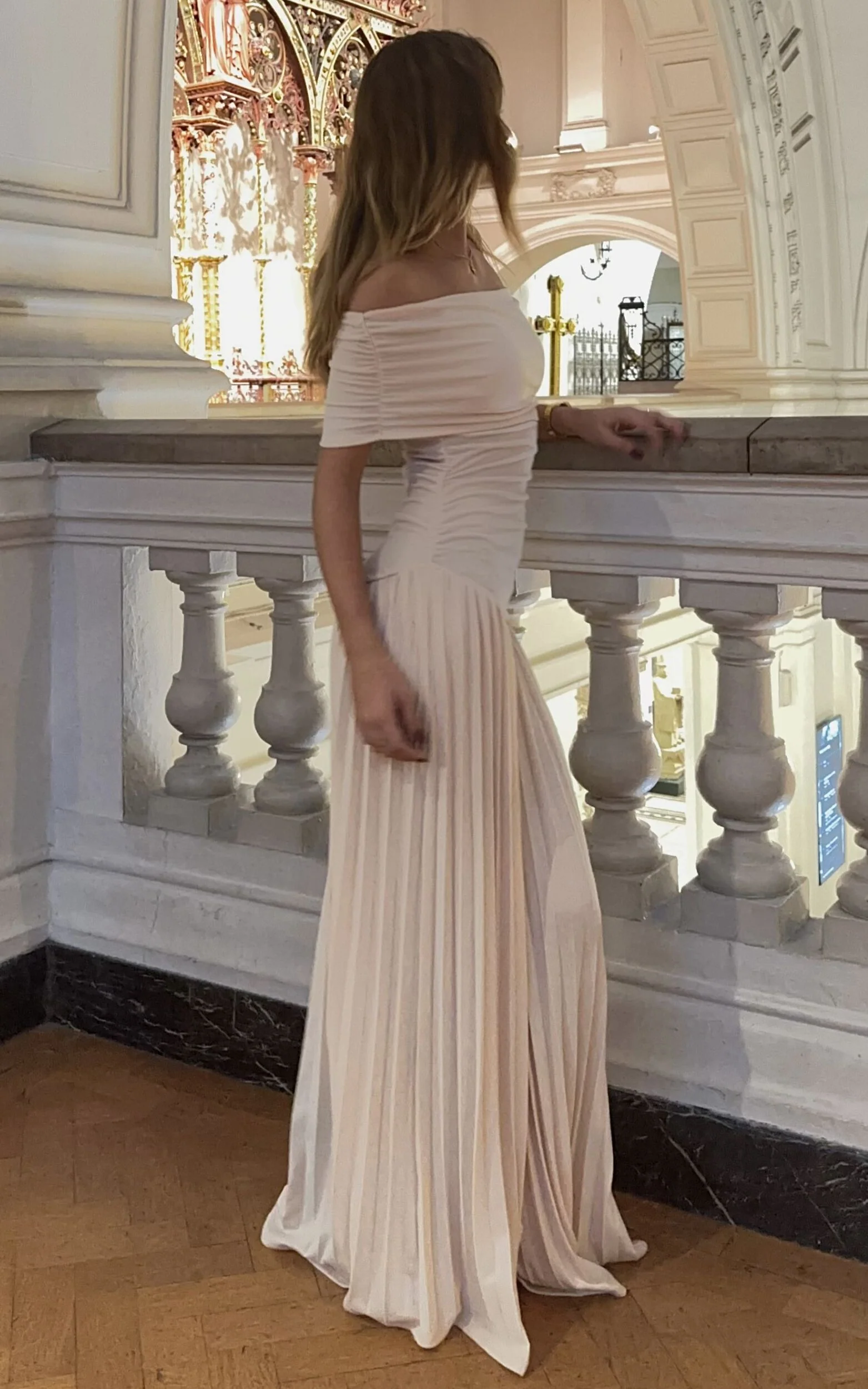 Lioness - Field Of Dreams Maxi Dress in Oatmeal