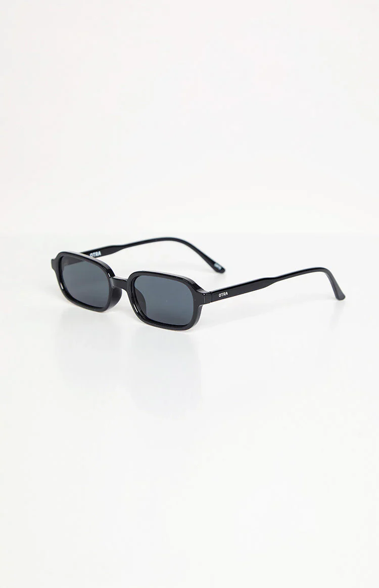 Otra Eyewear Frankie Black Rectangle Sunglasses