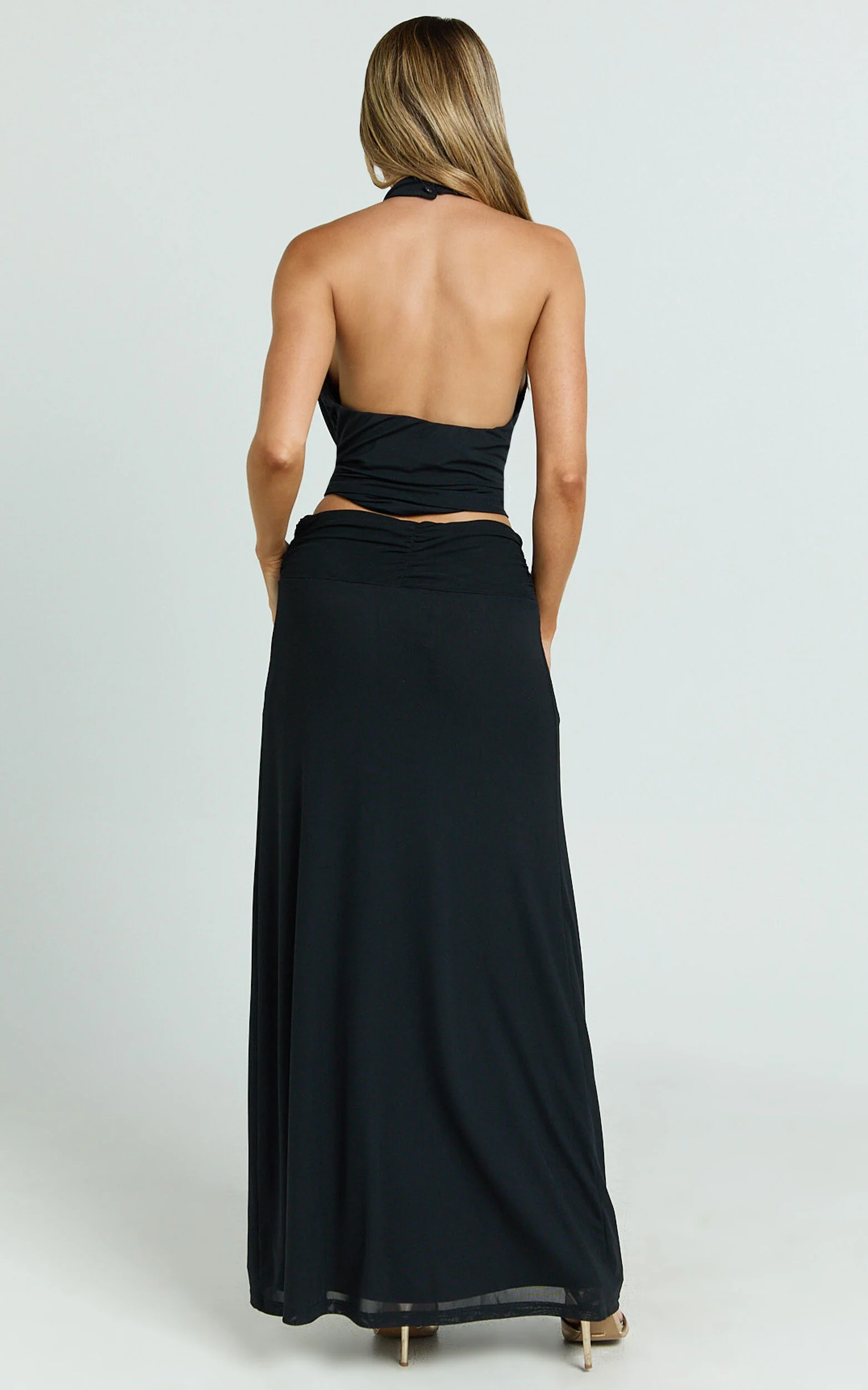Runaway The Label - Farley Maxi Skirt in Black