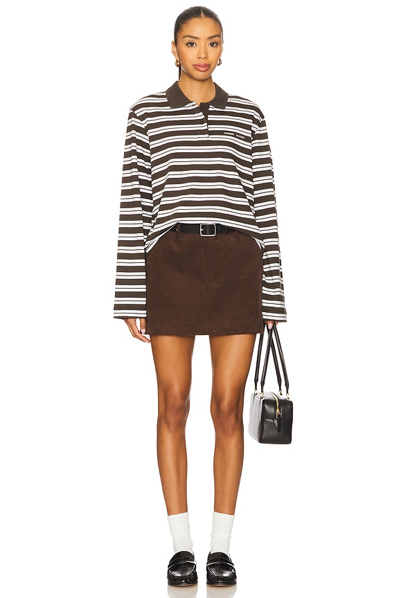 Sadover Longsleeve Polo Top