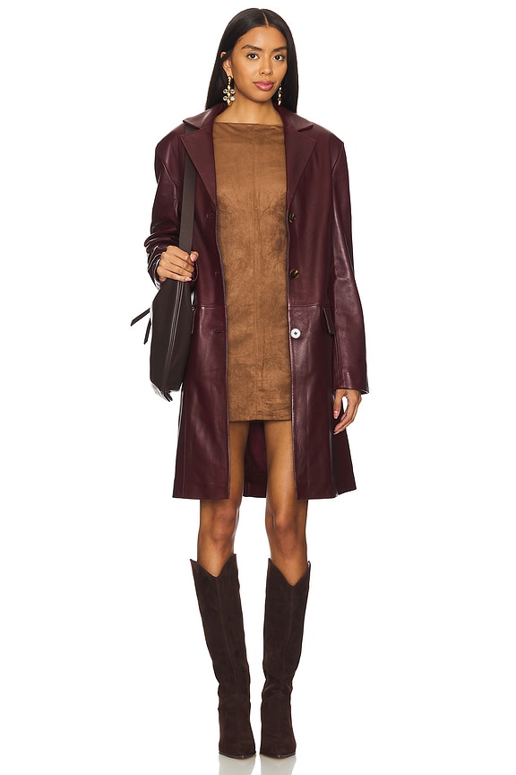 Mimi Faux Suede Dress