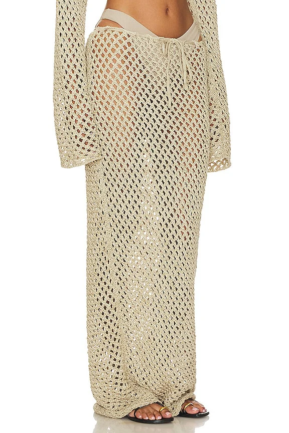 Magen Knit Maxi Skirt