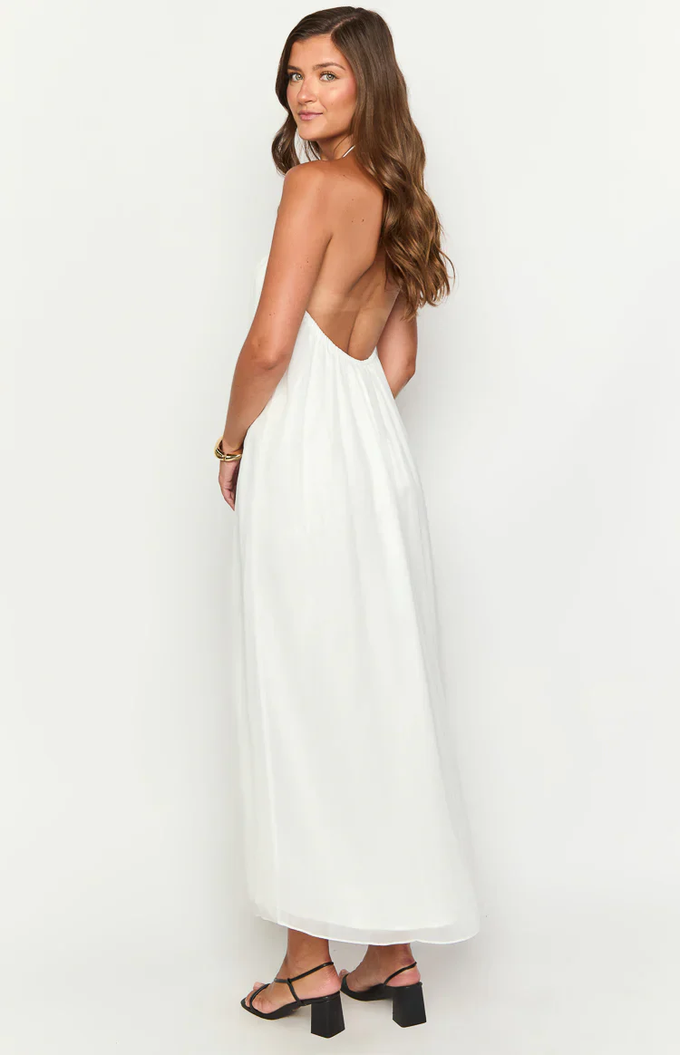 Eric White Maxi Dress
